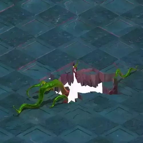 Lee pagoda - ground big hole