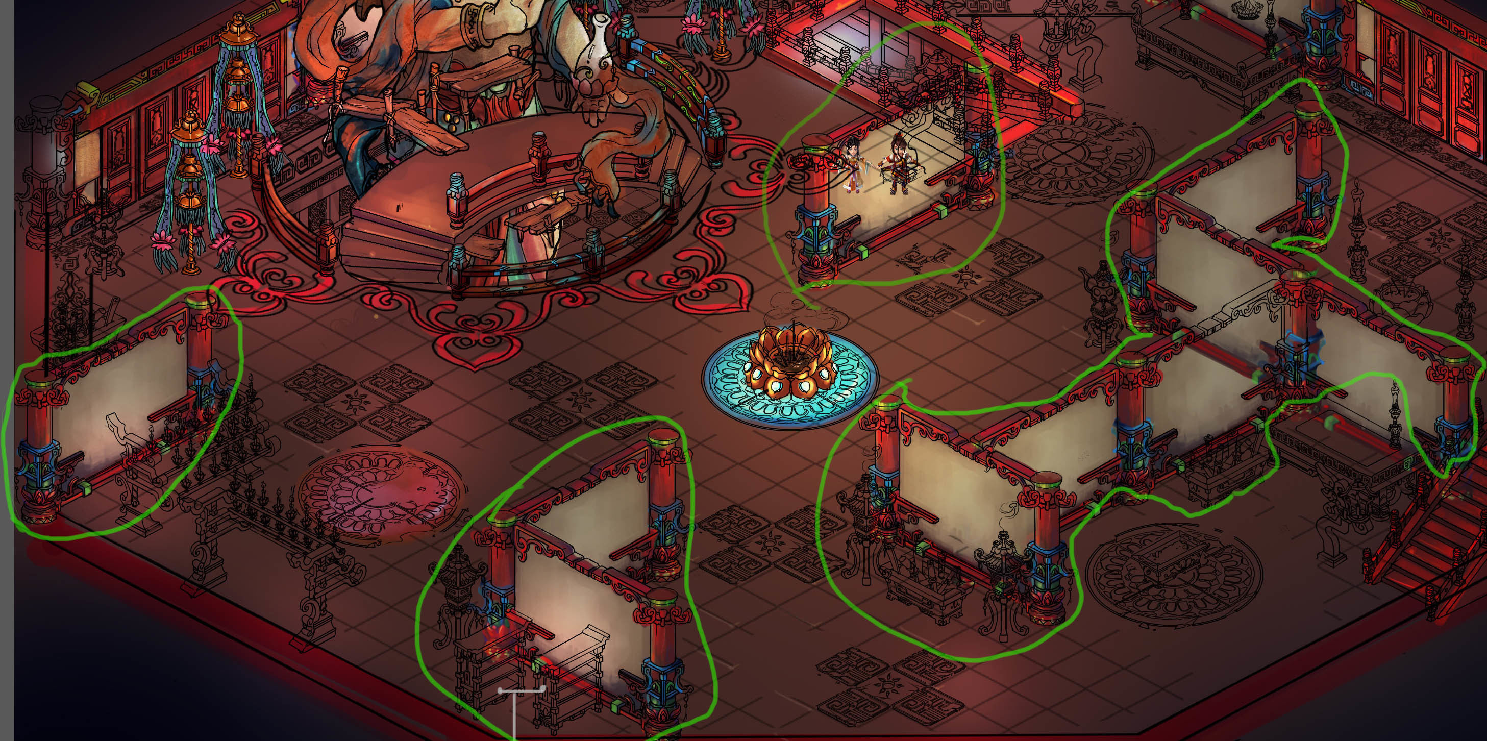 Lek Pagoda - Second floor 3D model_2