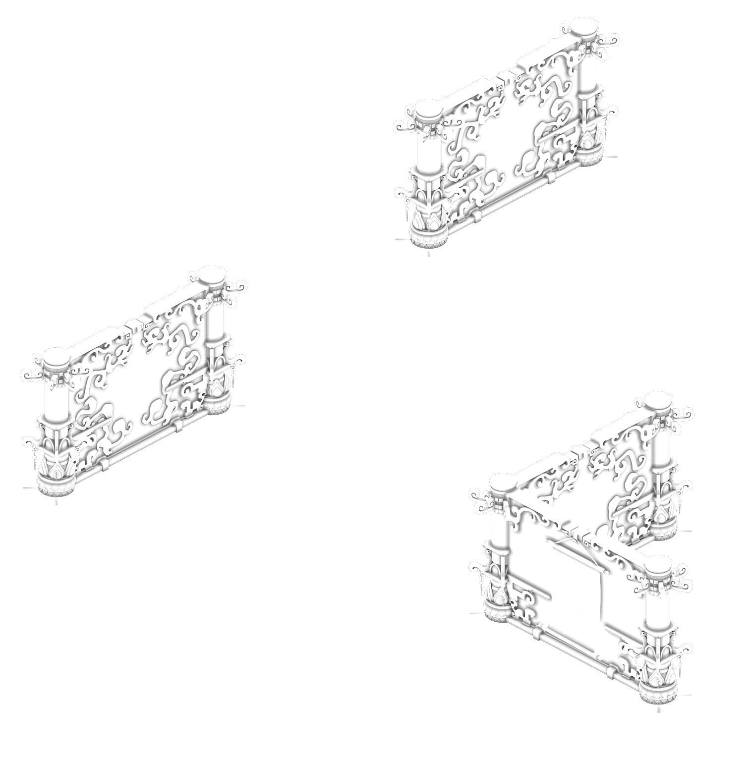 Lek Pagoda - Second floor 3D model_1