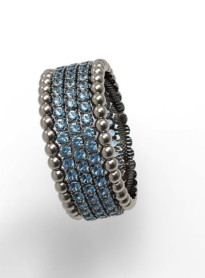 Three way eternal Ring 3D print model_5