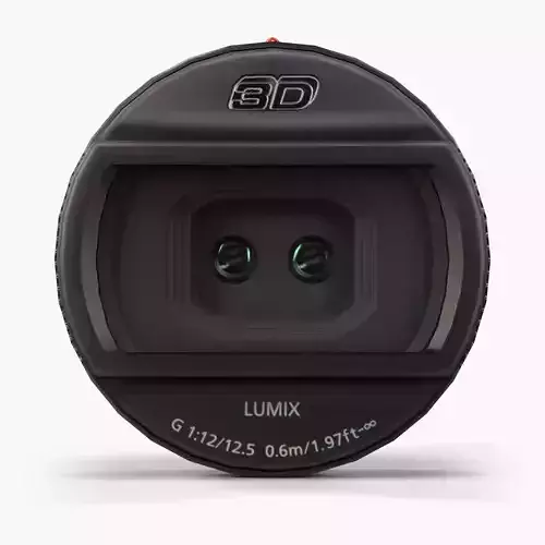 Panasonic Lumix G 12-5mm f12 3D H-FT012 3D lens