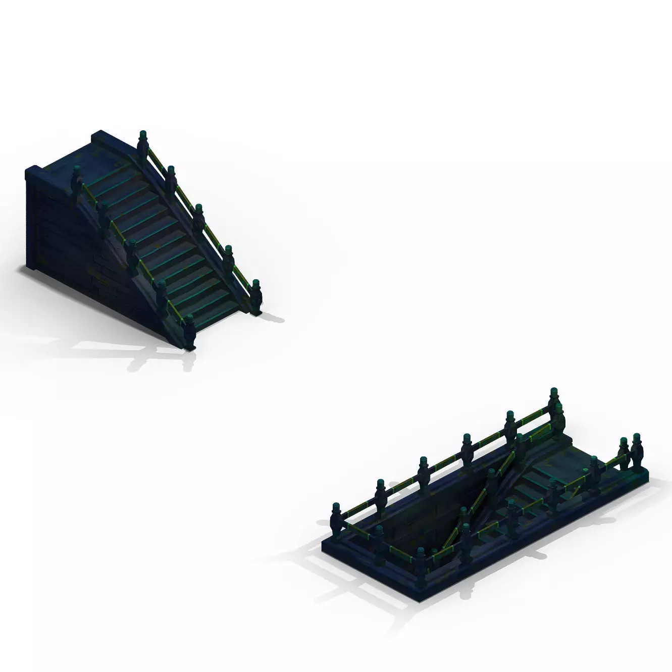 Lei pagoda - stairs 06 3D model_0