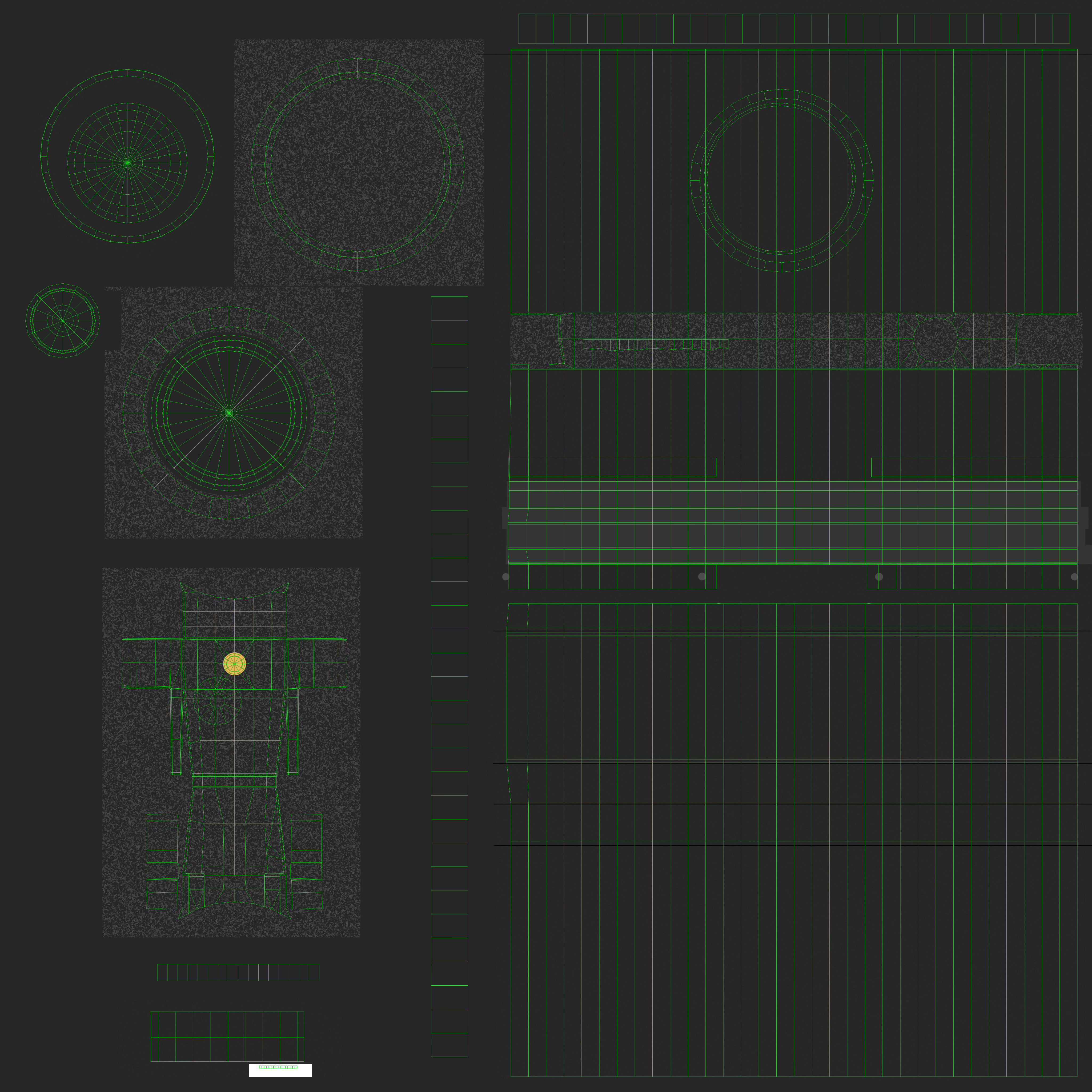 Samyang 500mm f8-0 Manual Focus Telephoto T-Mount Lens Low-poly 3D model_15
