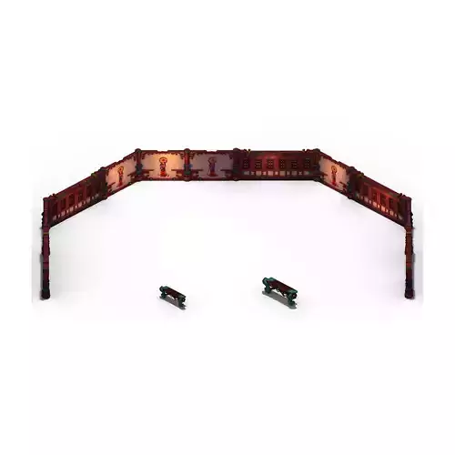 ei Fengta - the first floor of the wall - debris