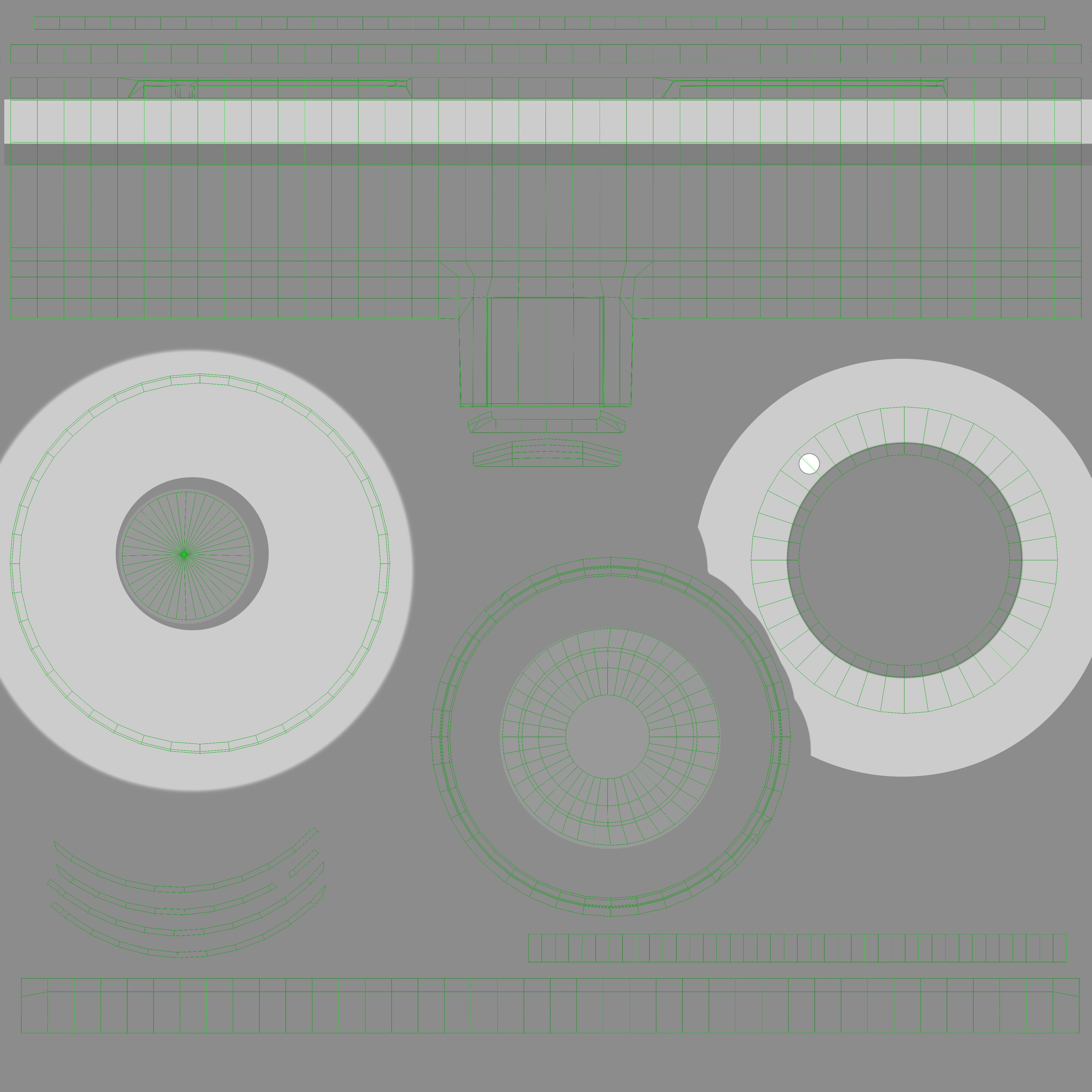 Sigma dp0 Quattro bridge digital camera Low-poly 3D model_23