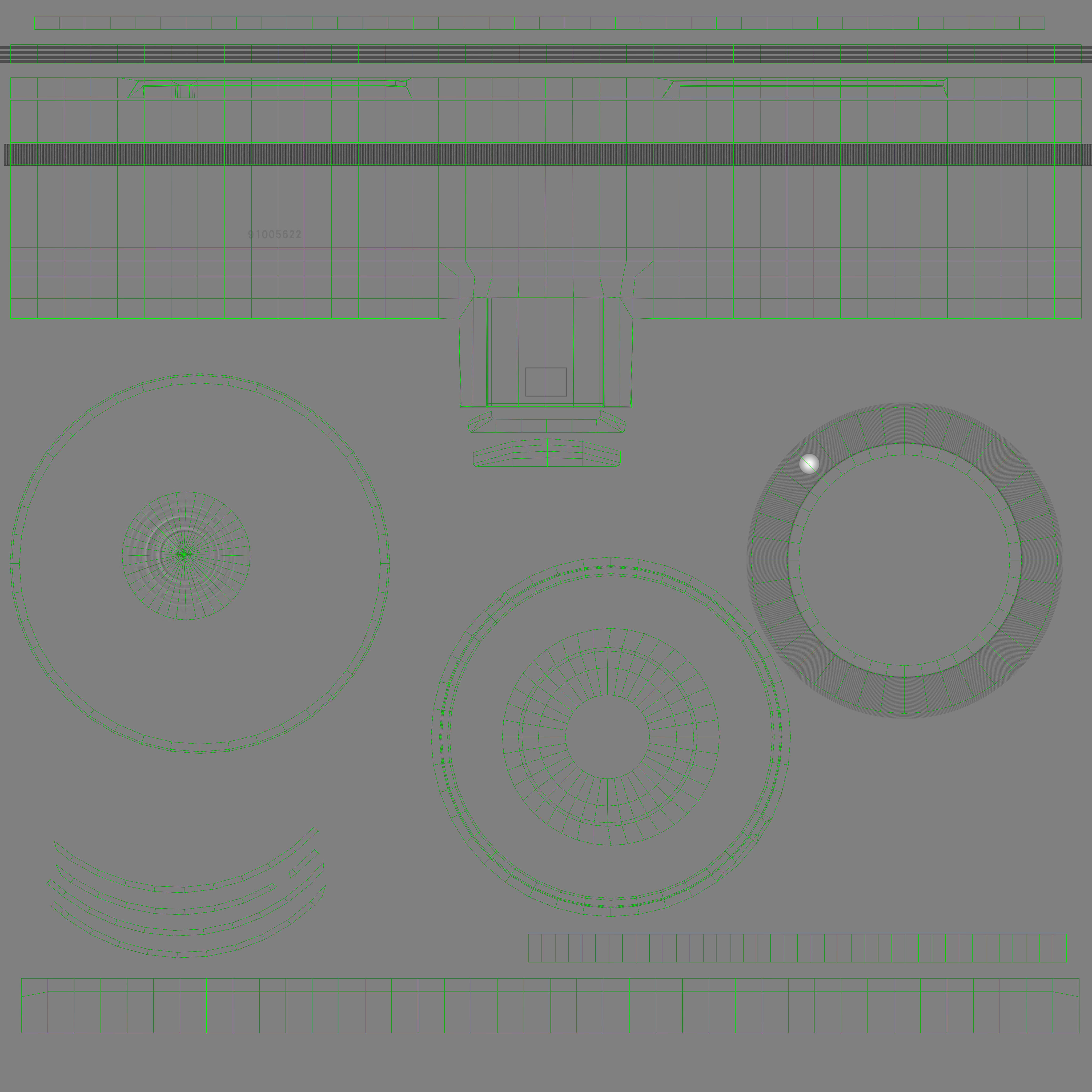 Sigma dp0 Quattro bridge digital camera Low-poly 3D model_24