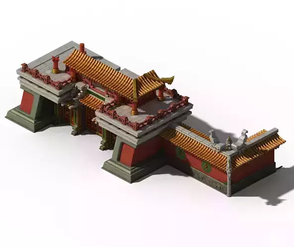 Lin an City - City Wall 02