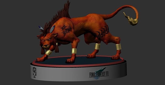 RED XII - Final Fantasy VII  3D print model