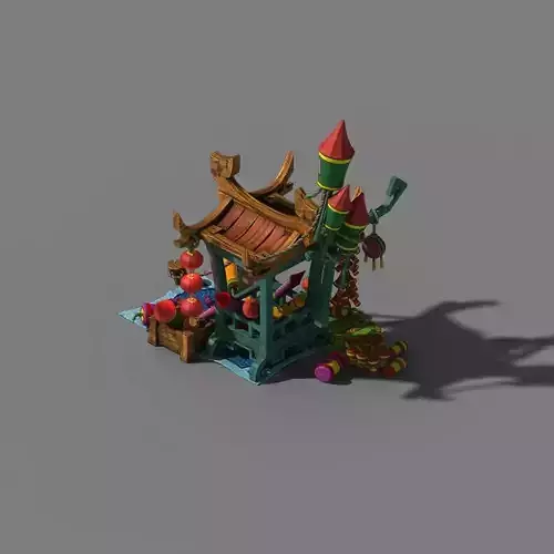 Lin an City Component - Fireworks