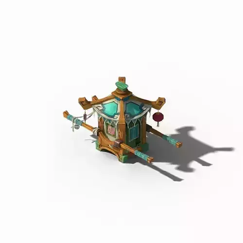 Lin an City components - sedan chair 02