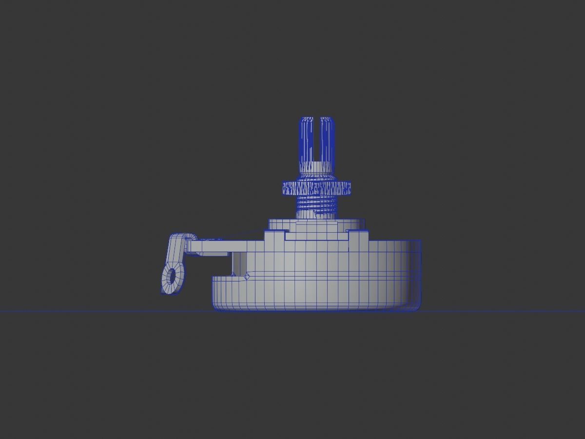 Potentiometer - Trim Pot 3D model_8