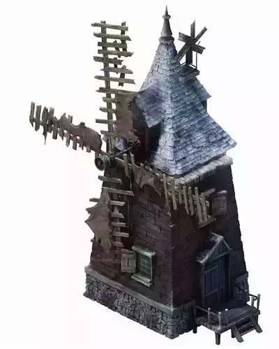 Cold wind highland - windmill workshop 01