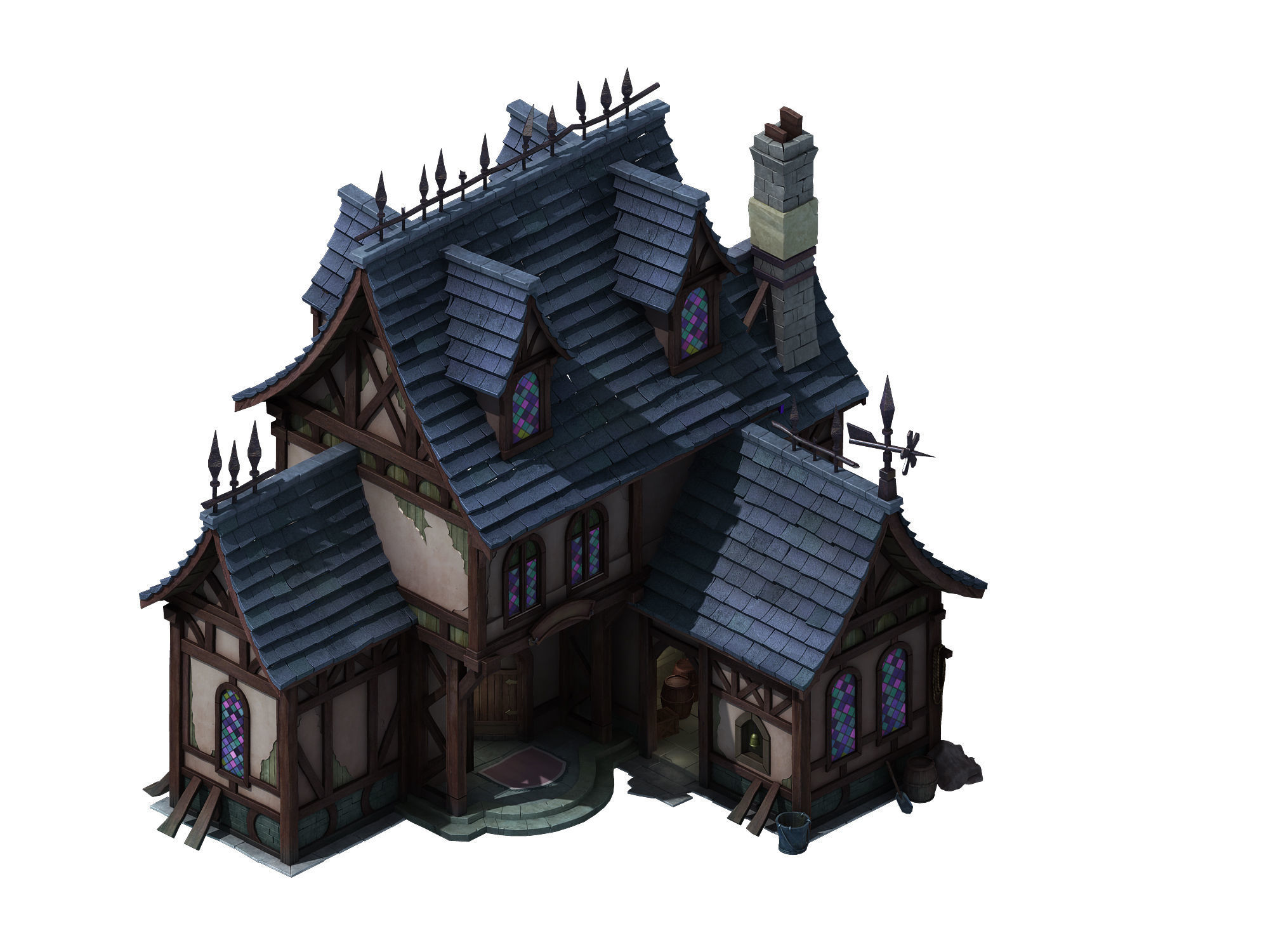 Cold Wind Highland - House 03 3D model_3