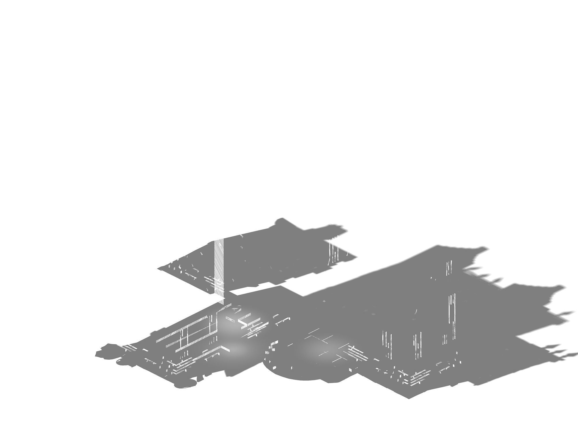 Cold Wind Highland - House 03 3D model_7