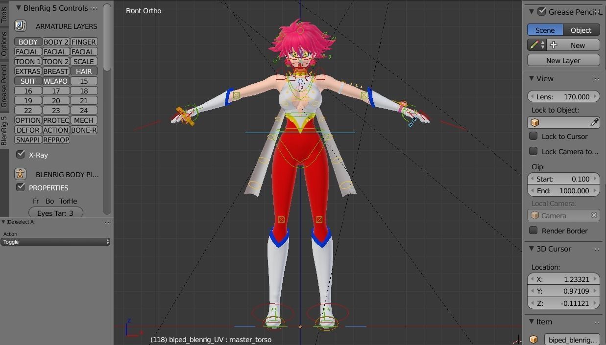 Cutie Honey 3D model_9