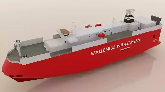 MV Tricolor 3D model