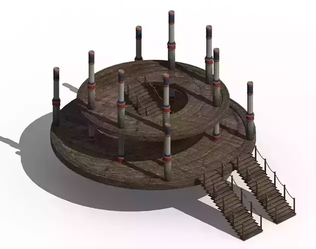 Maya - altar upper building