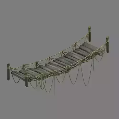 Labyrinth Sling Bridge - Stairs