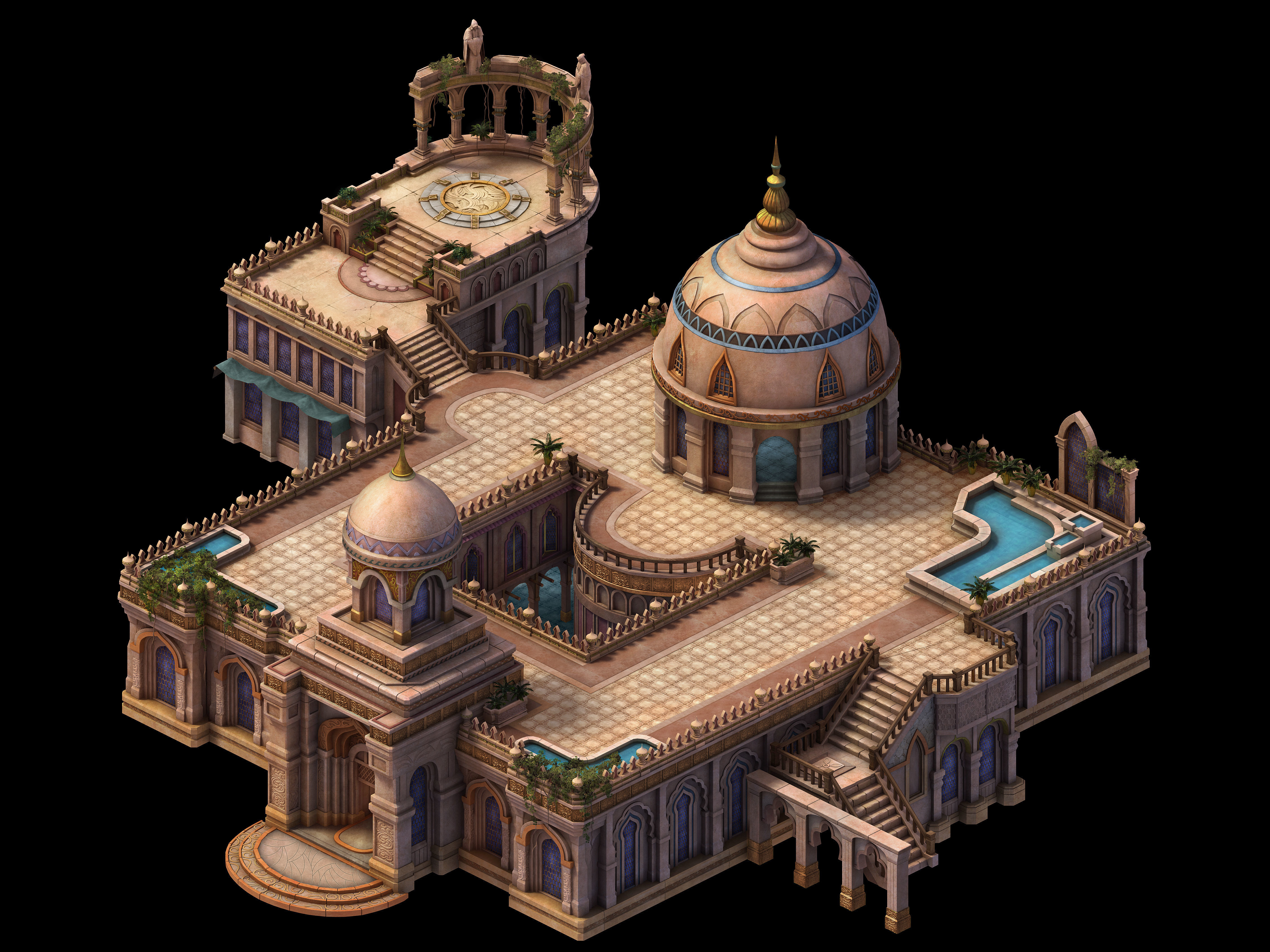 Muslim - Palace Basilica 01 3D model_1