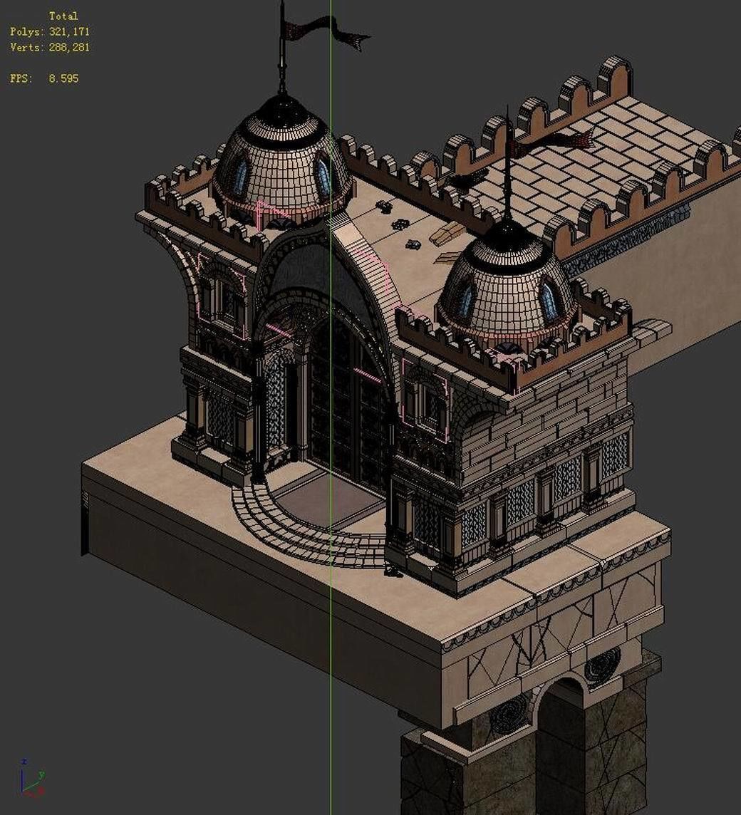 Muslim - Desert Loft 01 3D model_7