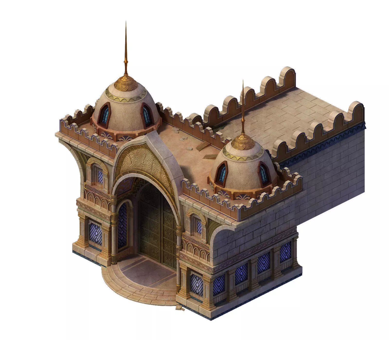 Muslim - Desert Loft 01 3D model_0