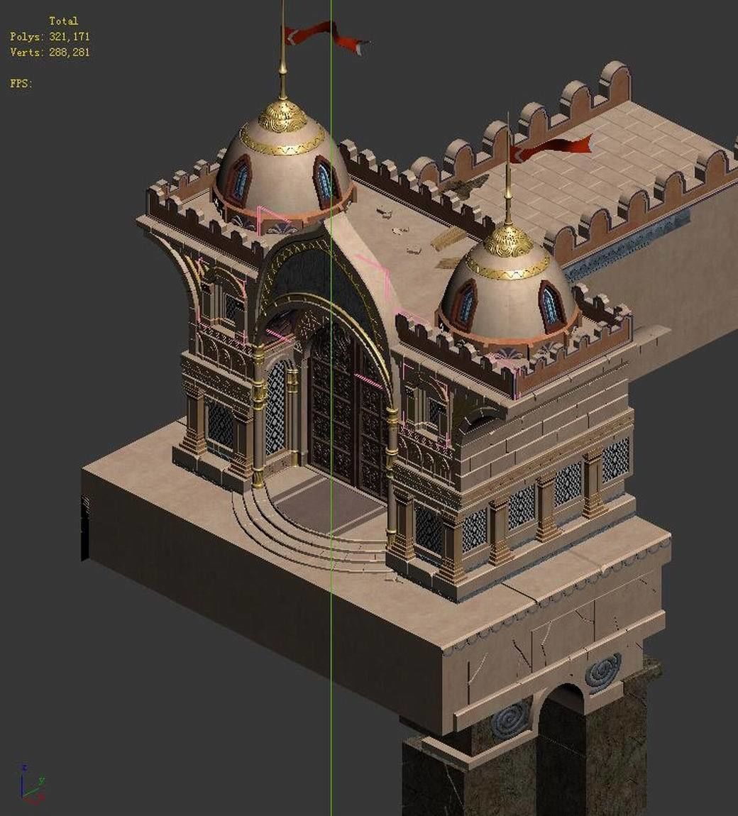 Muslim - Desert Loft 01 3D model_6