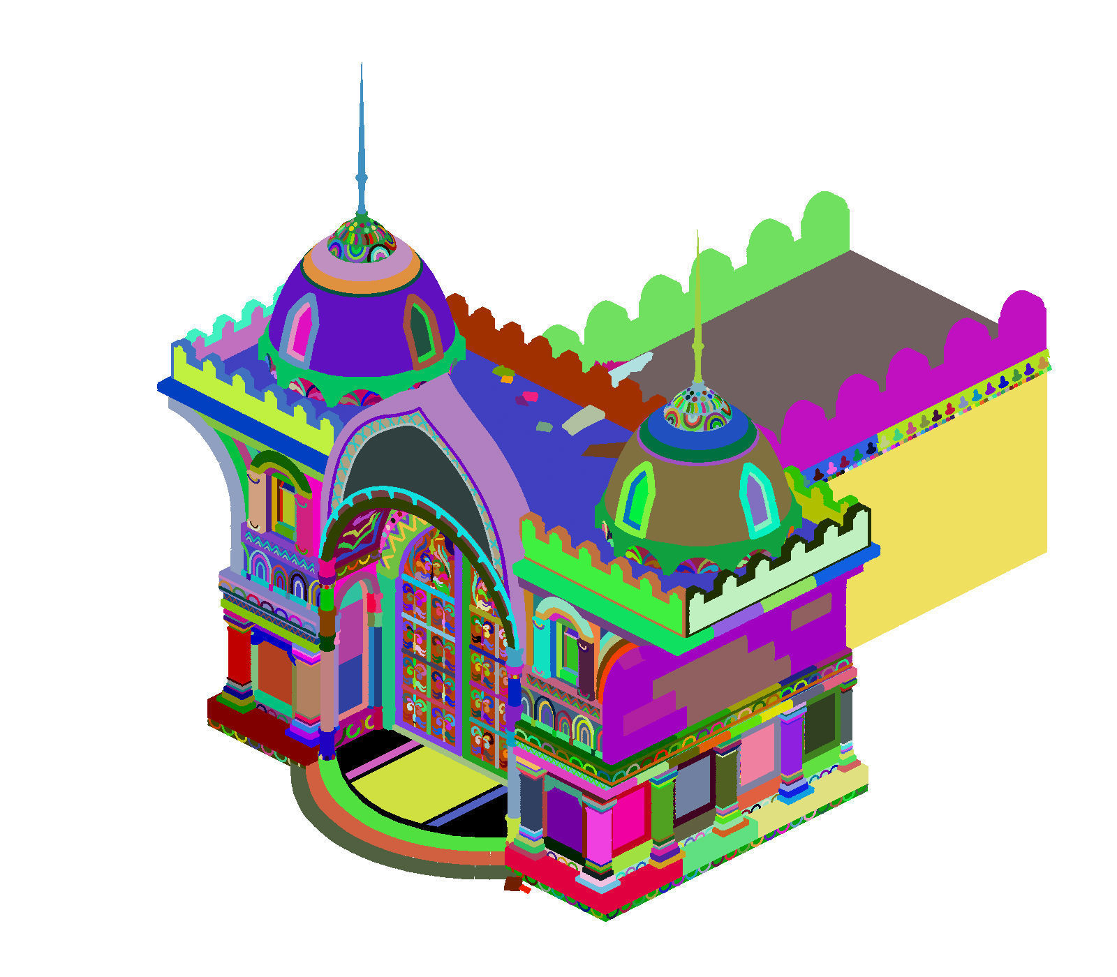 Muslim - Desert Loft 01 3D model_2