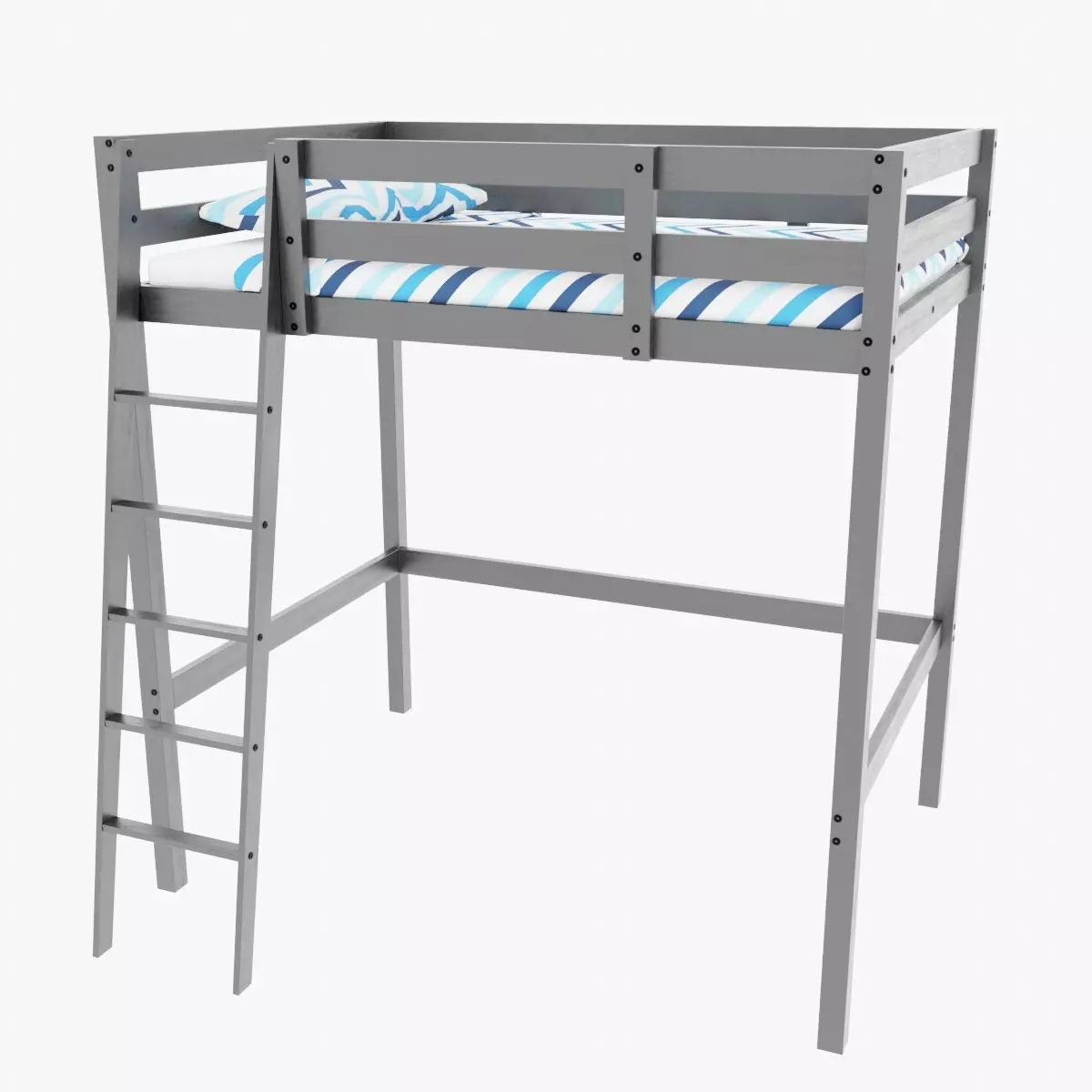 Kids Bunk Bed 3D model