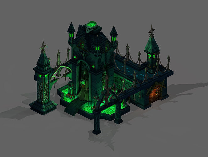 Nepal Robertson - House - Songxi 3D model