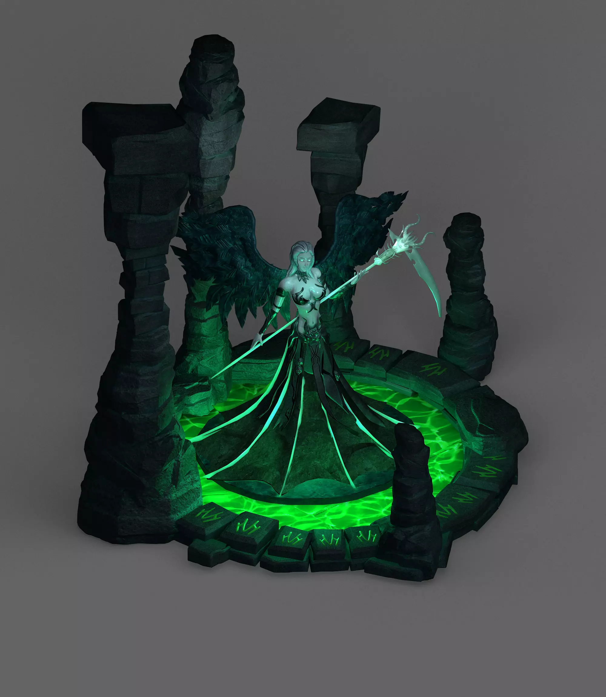 Nibelungen - Revenge of the goddess 3D model