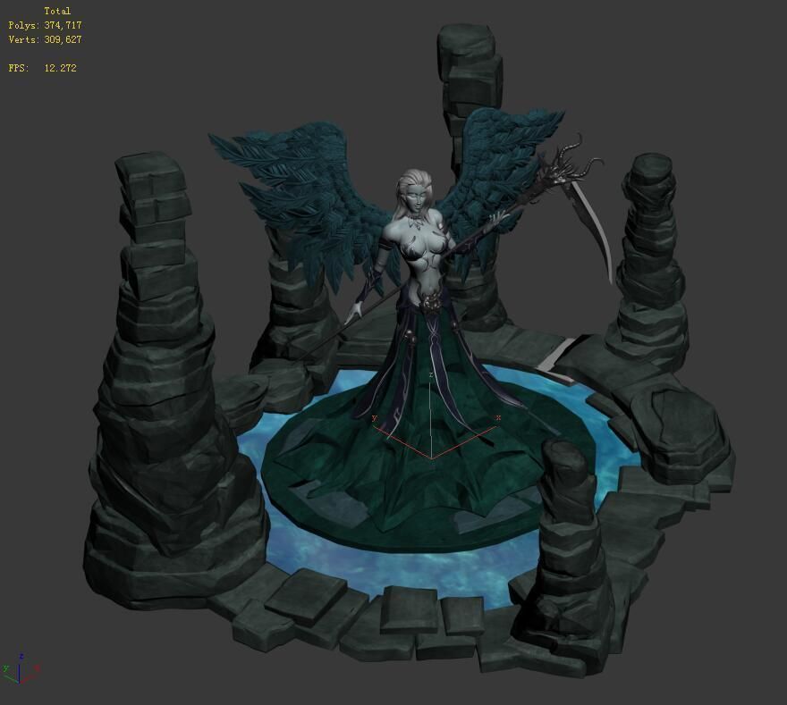 Nibelungen - The Nemesis Curse 3D model_2