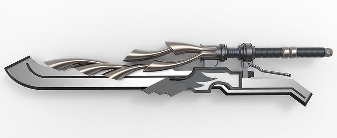 Sword design   Aerina 3D model