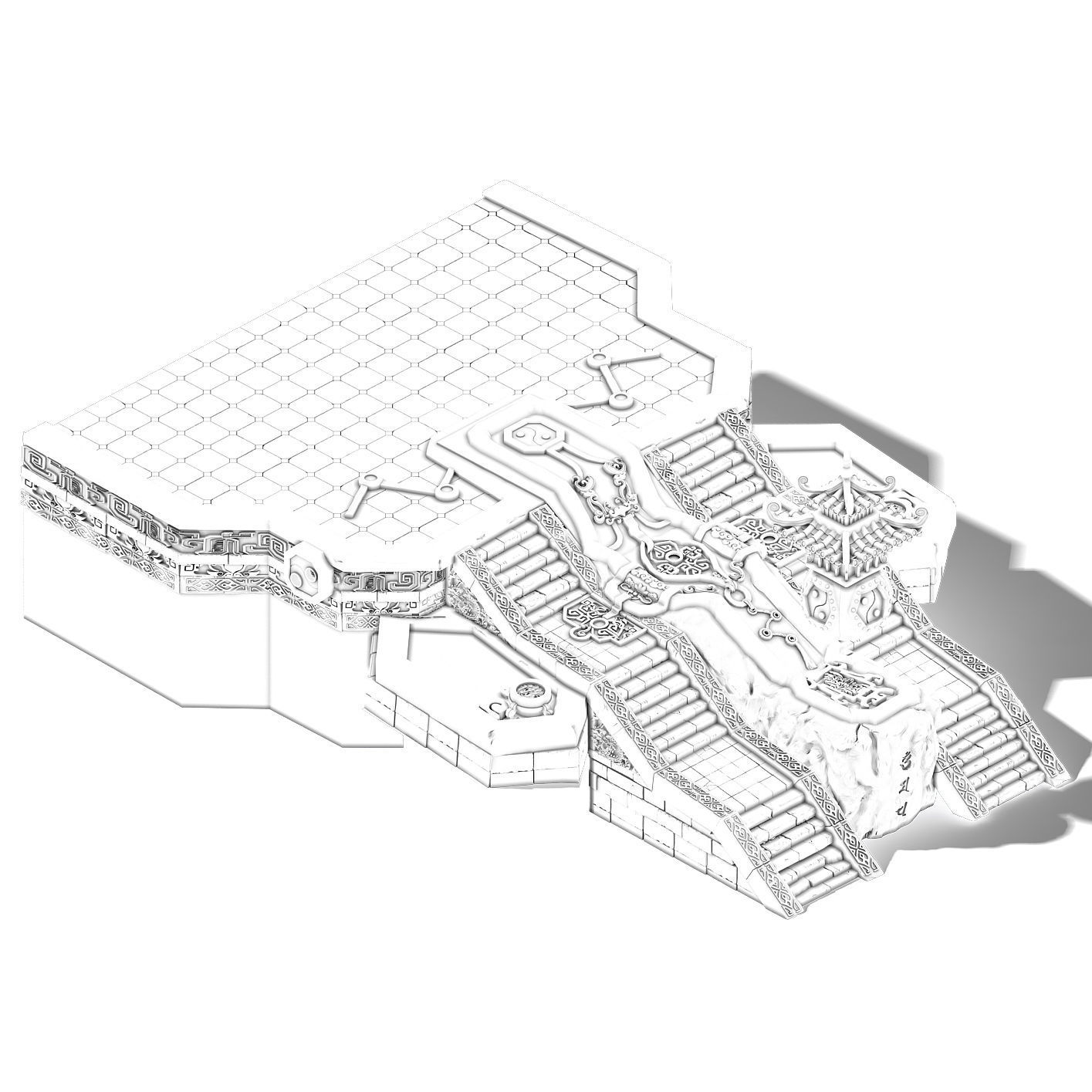 All-realism - ladder 3D model_1