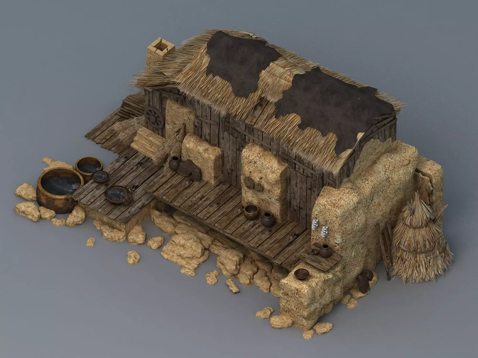 Desert - House 271 3D model_0