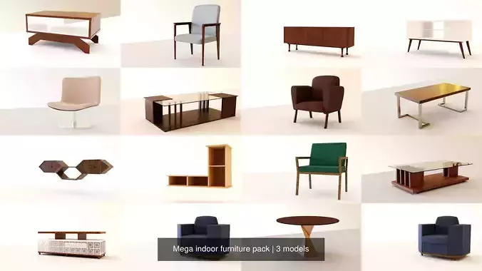 Mega indoor furniture pack