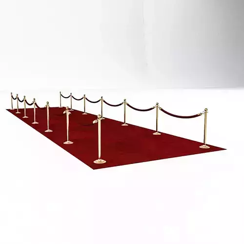 3D Red Carpet Model