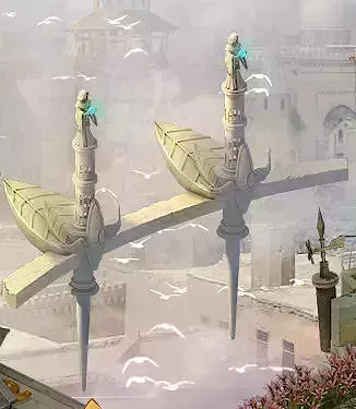 God of the country - floating platform