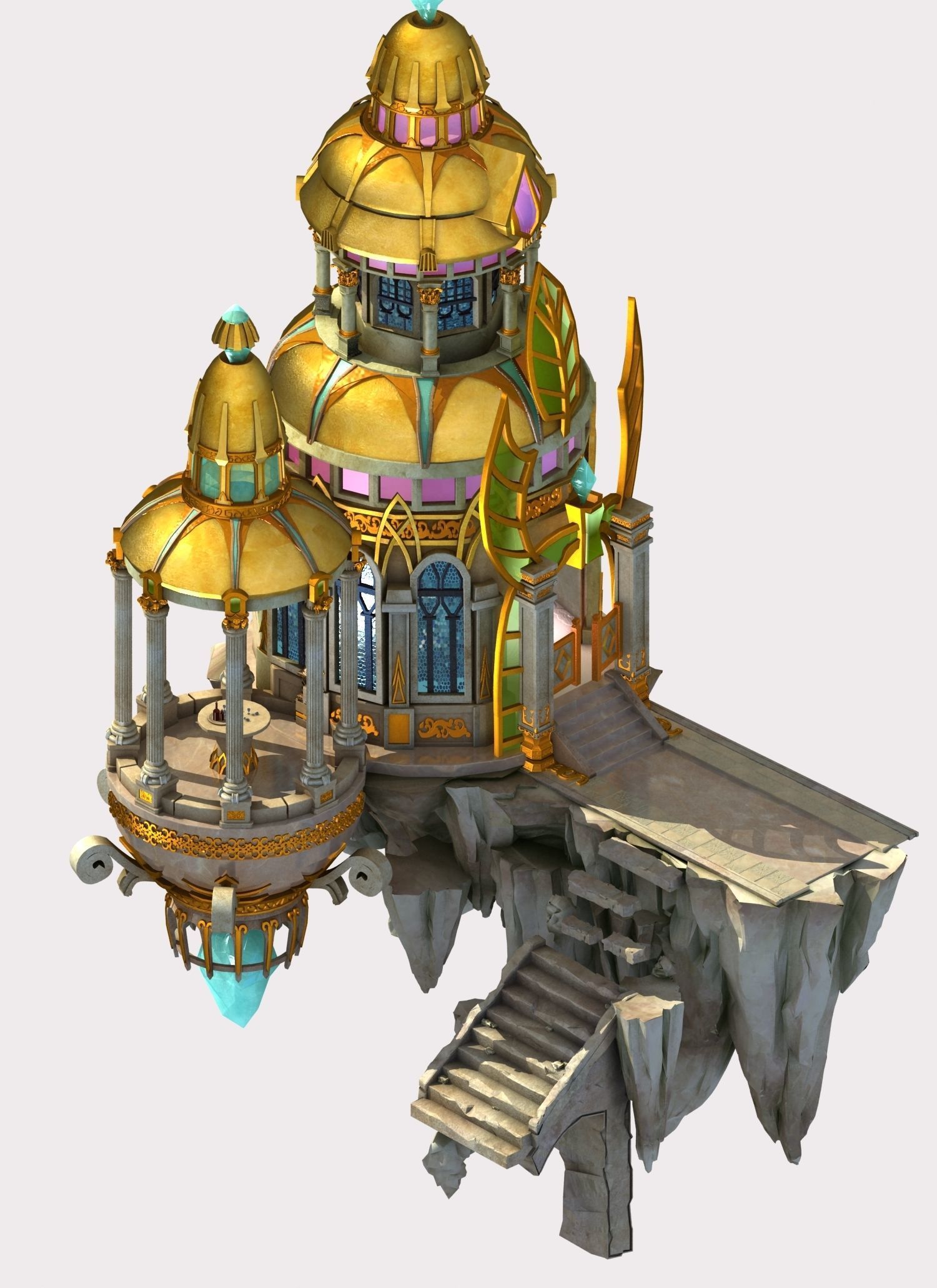 God of the country - pub 2 3D model_1