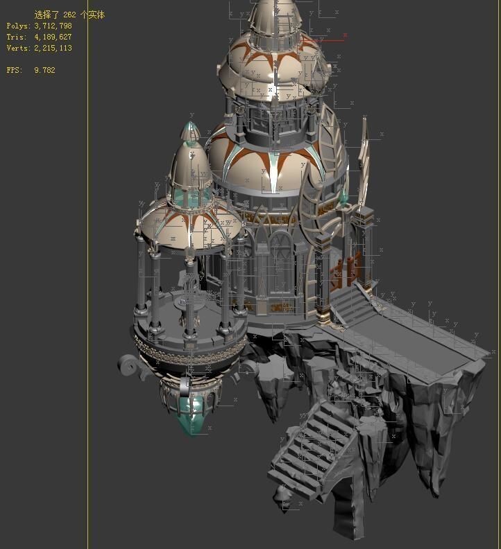 God of the country - pub 2 3D model_2