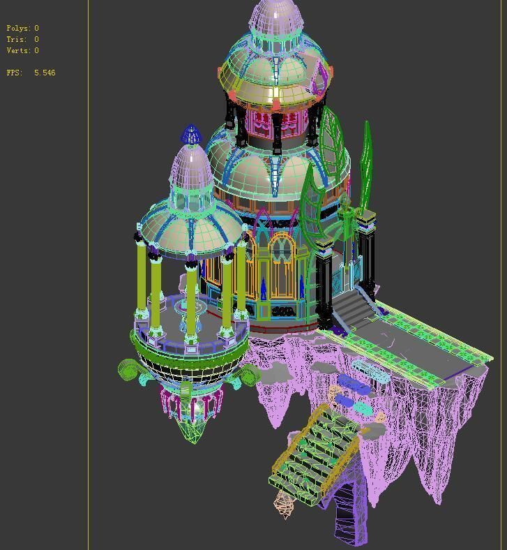 God of the country - pub 2 3D model_3