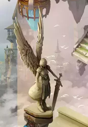 The Kingdom of God - Statue of Little Girl