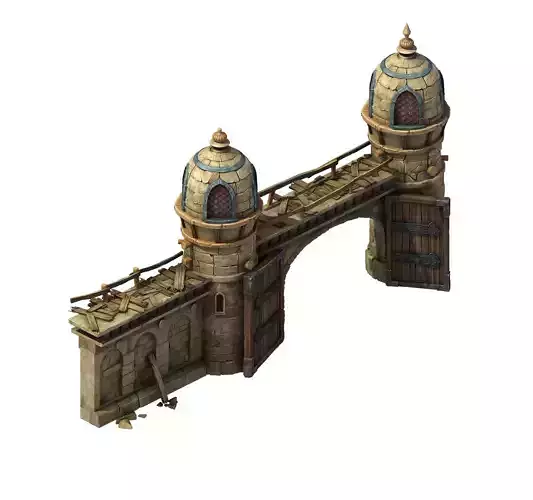 Death Desert - Tribe City Gate 01