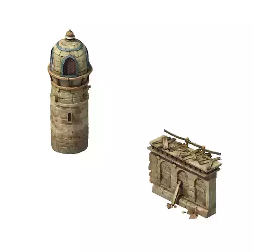 Death Desert - Watchtower - Wall