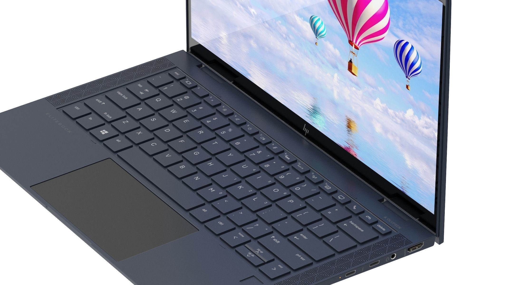 HP Elite Dragonfly G2 3D model_2