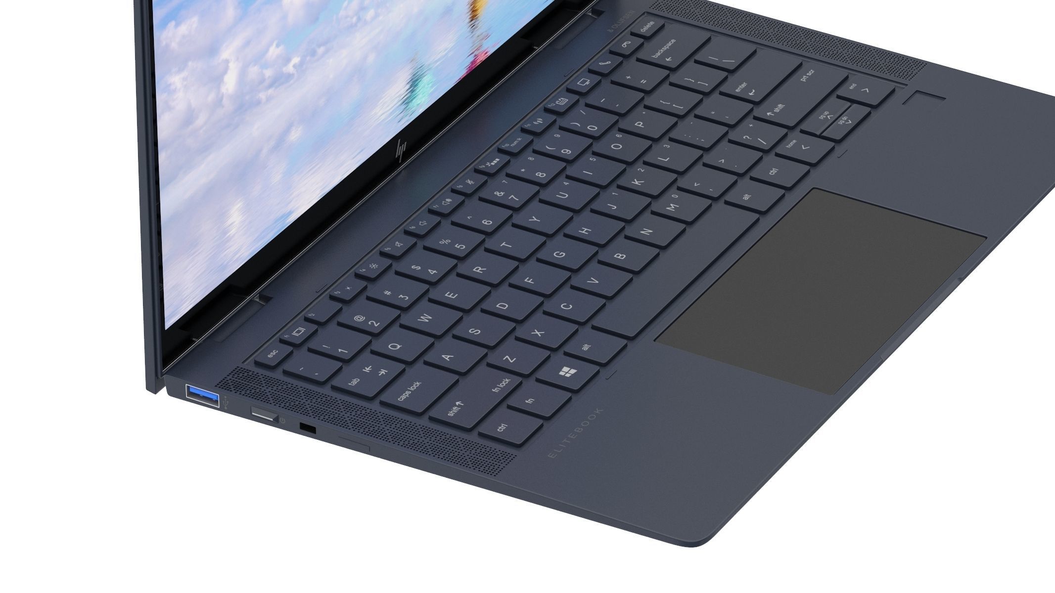 HP Elite Dragonfly G2 3D model_3