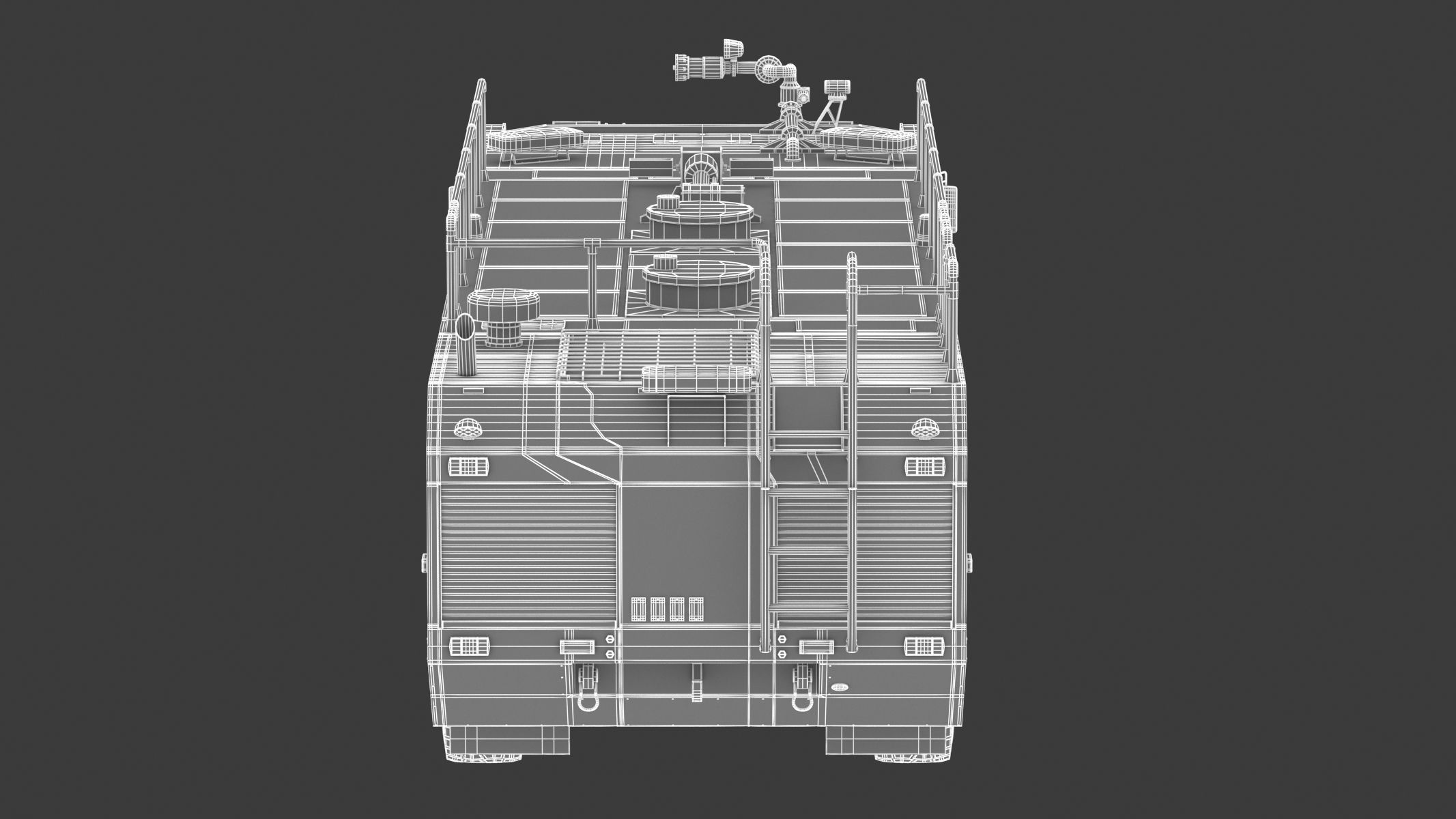 Oshkosh Striker 4500 Airport Fire Truck Toronto Pearson 3D model_28