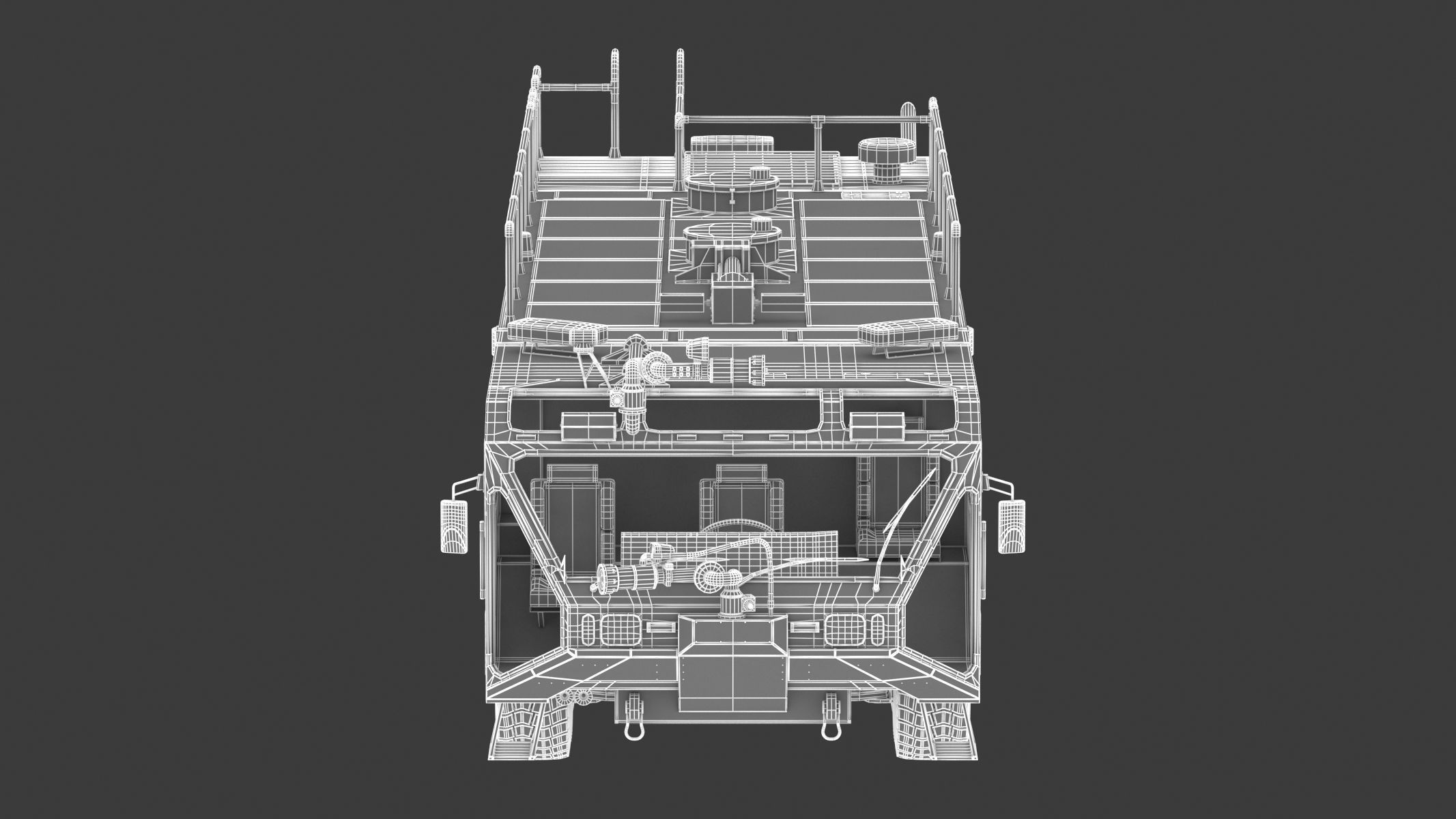 Oshkosh Striker 4500 Airport Fire Truck Toronto Pearson 3D model_22