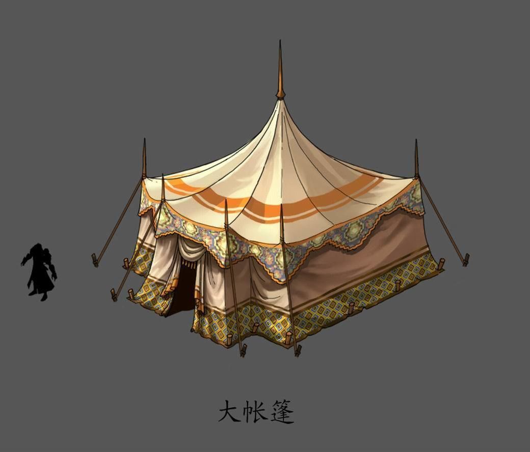 Death Desert - Tent 071 3D model_2