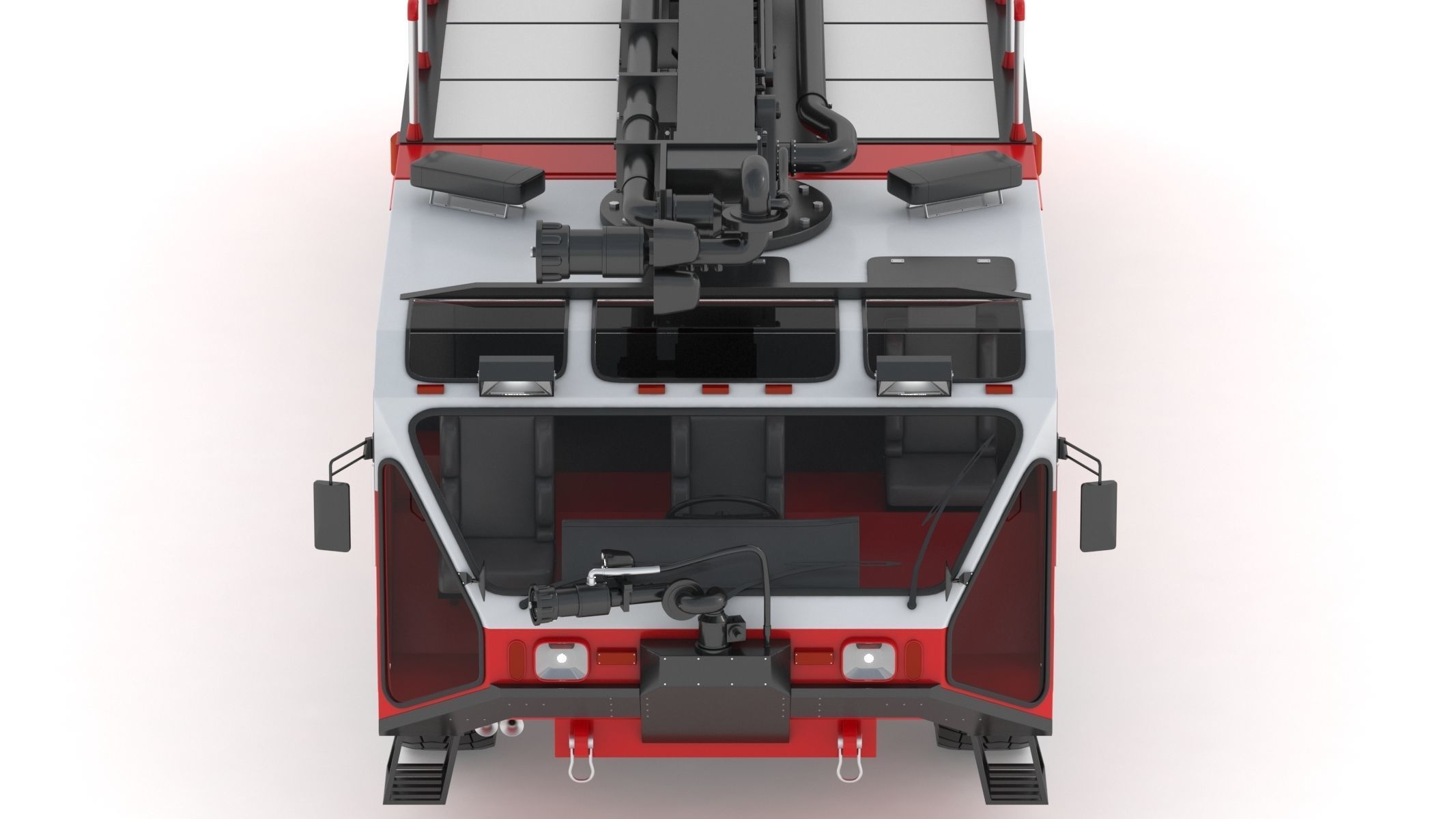 Oshkosh Striker 4500 ARFF Airport Engine 3D model_19