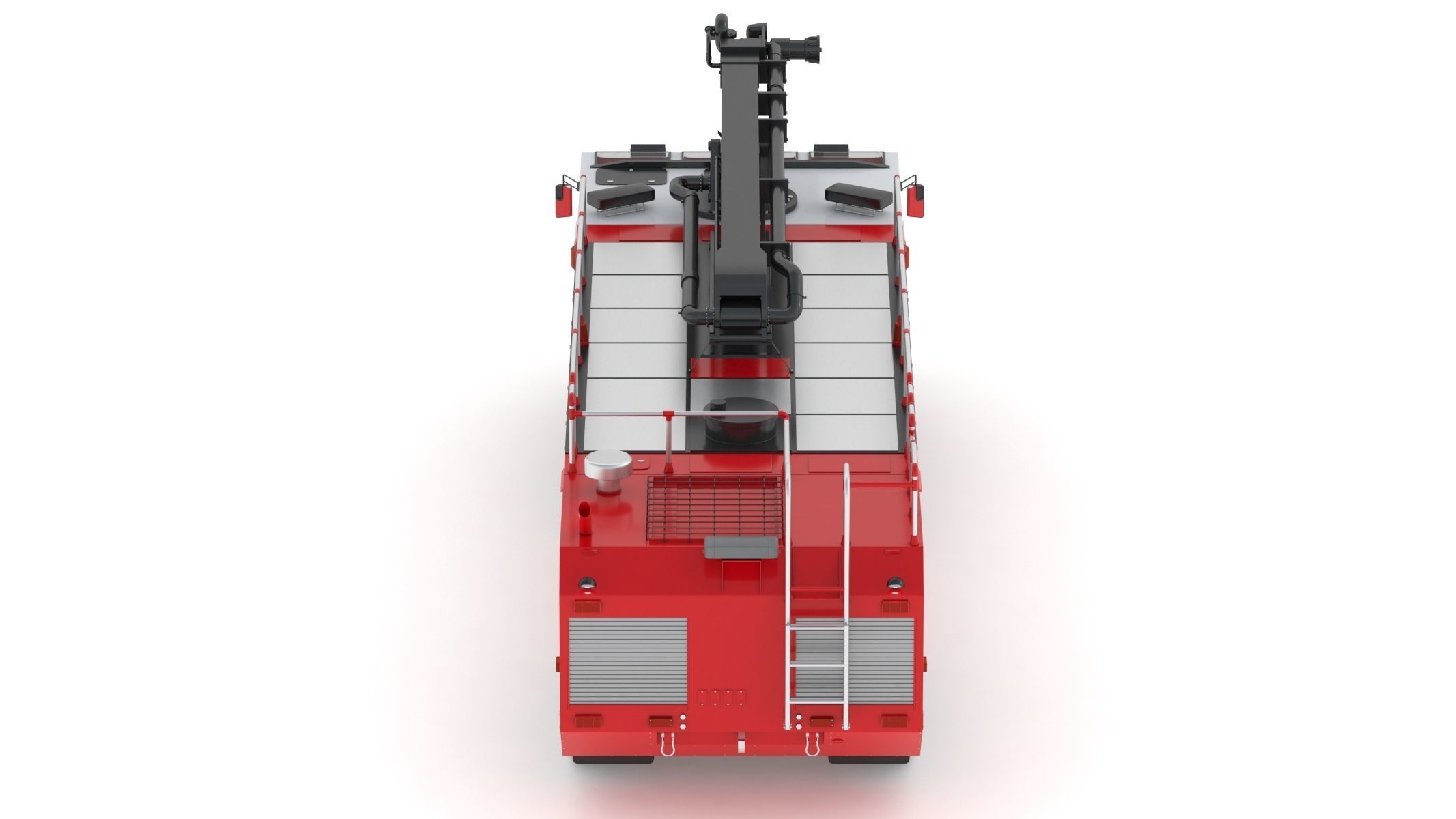 Oshkosh Striker 4500 ARFF Airport Engine 3D model_4